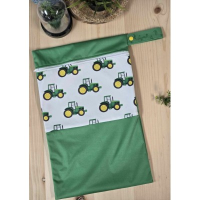 Tracteur vert - Humidisacs - Wetbag - 3.0