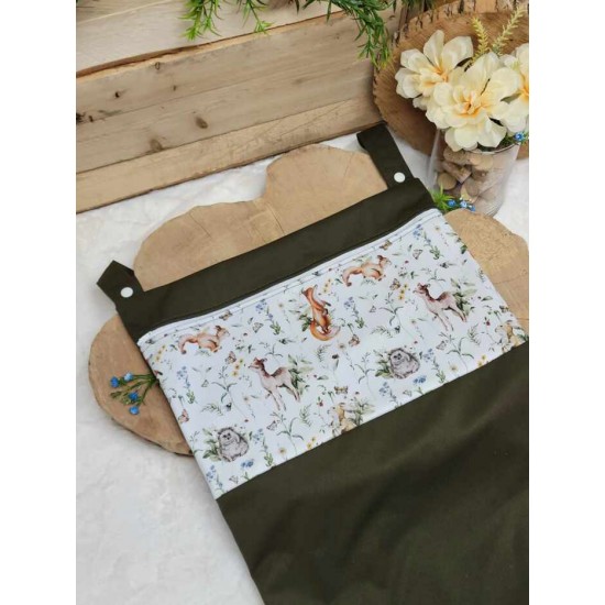 Woodland en fleur - Humidisacs à suspendre - Wetbag - 3.0