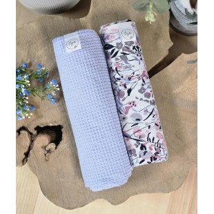 *DUO fleur des champs et bleu pâle - Couverture...