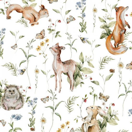 Woodland floral - Couche de piscine 