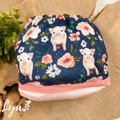 Truie floral - Couche à poche modèle 4.0