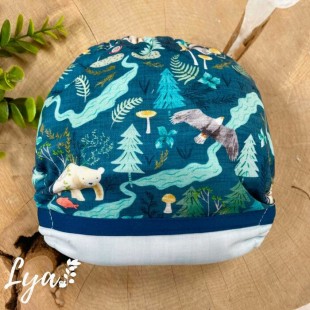 Forêt bleue - Couche à poche modèle 4.0
