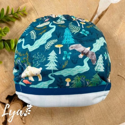Forêt bleue - Couche à poche modèle 4.0
