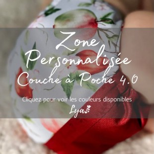 Zone personnalisée - Couche à poche modèle 4.0 
