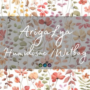 Fleuris - Humidisacs - Wetbag - ArigaLya