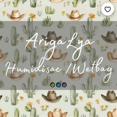 Cowboy - Humidisacs - Wetbag - ArigaLya