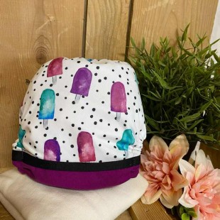Couche à poche Popsicle mauve - Modèle 2.0