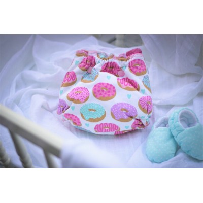 Couche moulée beigne rose