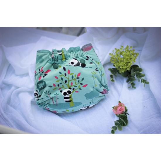 Couche moulée panda