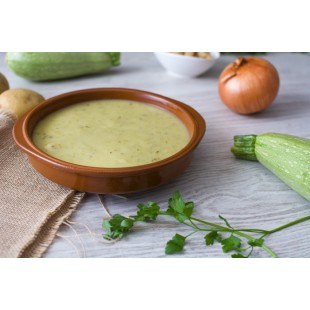 Potage de courgettes & basilic