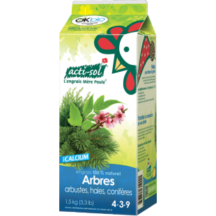  Engrais Acti-Sol 4-3-9 (riche en potassium) - 1,5...