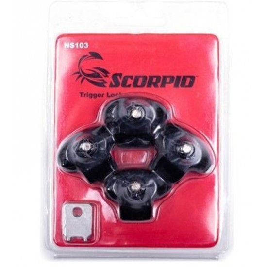 Scorpio Trigger Lock - 4 Pack