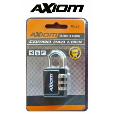 Axiom Combination Pad Lock