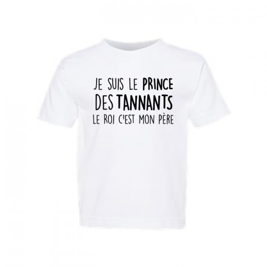 T-Shirt Enfant "Prince des tannants"