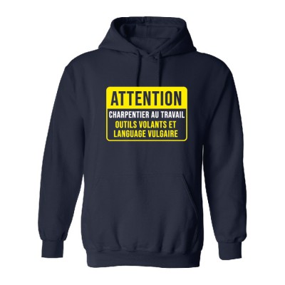 Coton Ouaté ''Attention charpentier