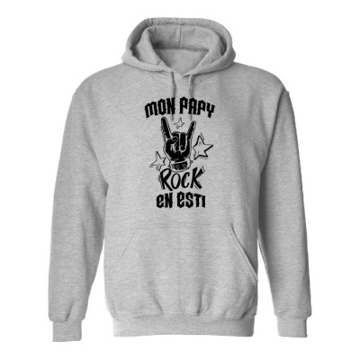 Coton ouaté modèle ''Papy rock