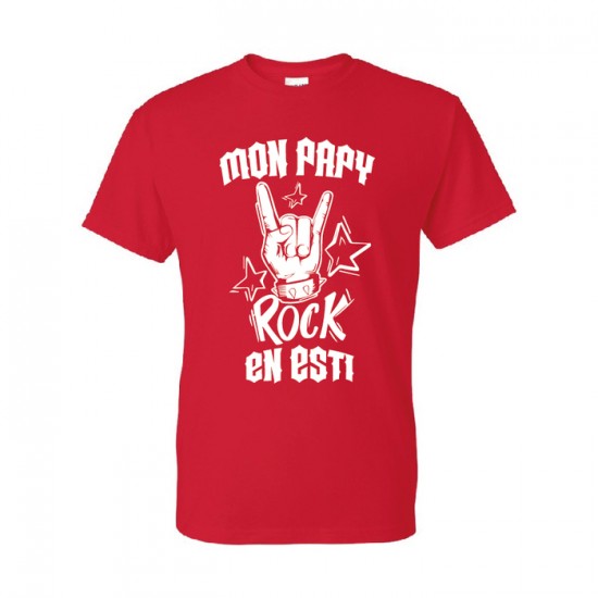 T-Shirt ''Papy rock" 