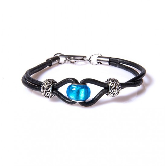 Bracelet Unisexe-Style Pandora bleu