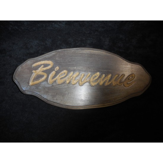 Plaque murale décorative en bois