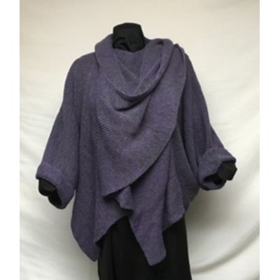 Palla violet, gris foncé 