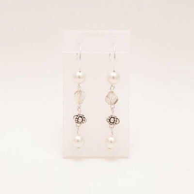 Boucles d'oreille en perle Swarovski