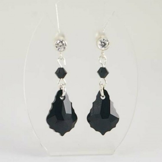 Boucles d'oreille cristal Swarovski