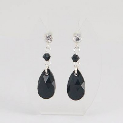 Boucles d'oreille cristal Swarovski