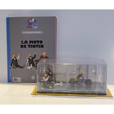 No 70 : La moto de Tintin  1/24