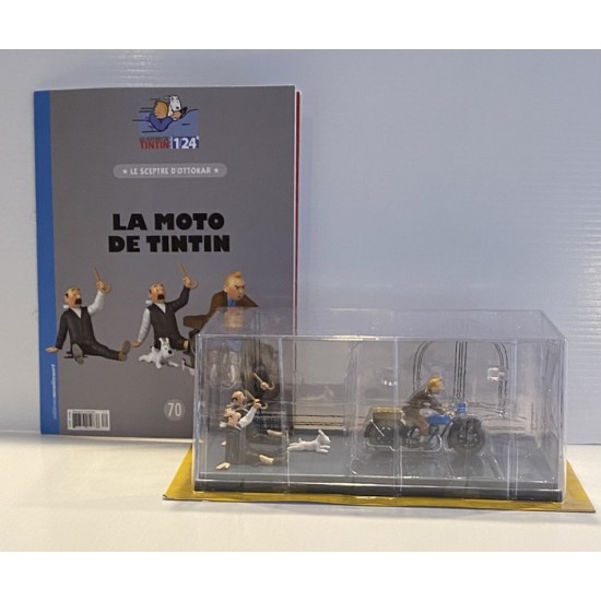 No 70 : La moto de Tintin  1/24