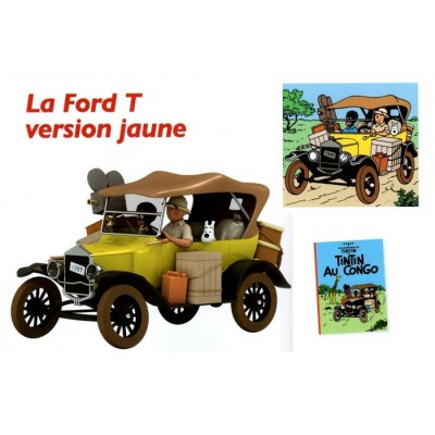 No 71 : La Ford T  Jaune  1/24