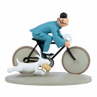Tintin vélo en couleur