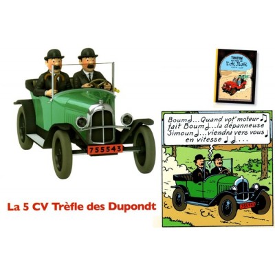 No 27 - La 5 CV trèfle des Dupondt  1/24