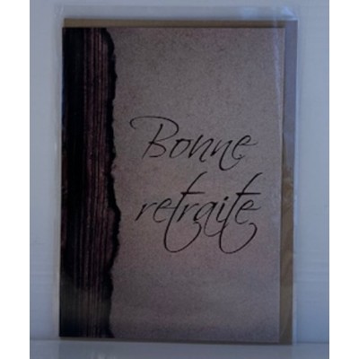 Carte - Bonne retraite (b)