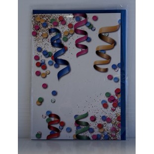 Carte - Confettis