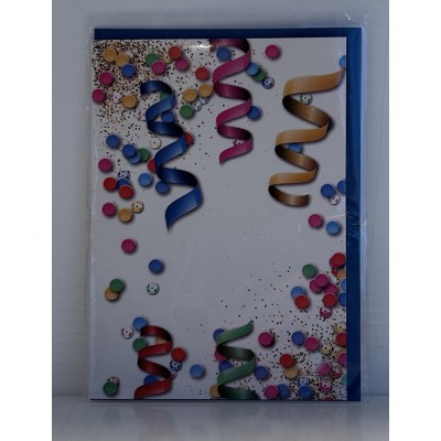 Carte - Confettis