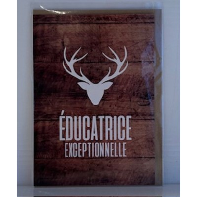 Carte - Éducatrice