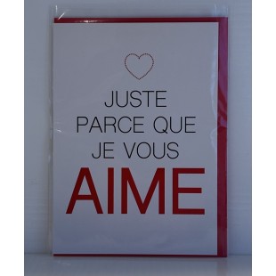 Carte - Juste-vous-aime