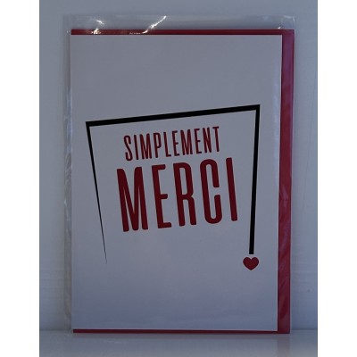 Carte - Simplement merci