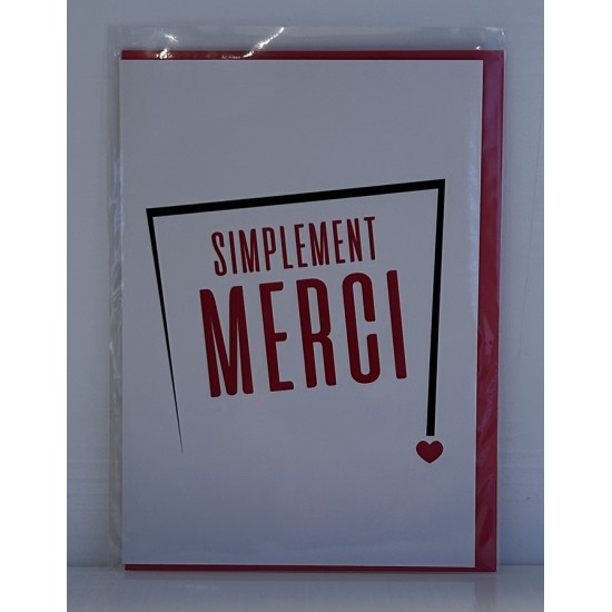 Carte - Simplement merci