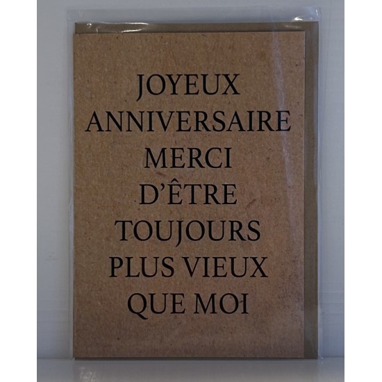 Carte - plus vieux