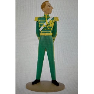 Hergé en habit vert