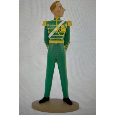 Hergé en habit vert