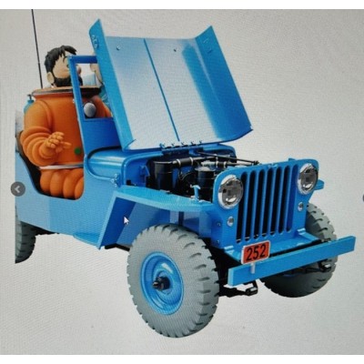 Jeep d'Objectif Lune Échelle 1/8