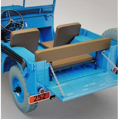 Jeep d'Objectif Lune Échelle 1/8