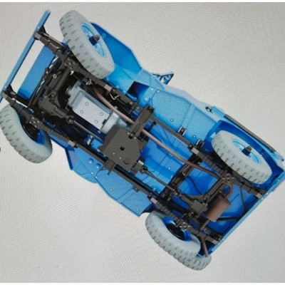 Jeep d'Objectif Lune Échelle 1/8