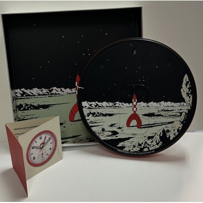 Horloge lune argent - édition limitée