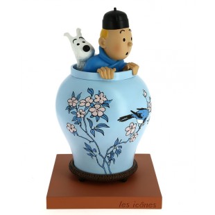 Vase Lotus Bleu