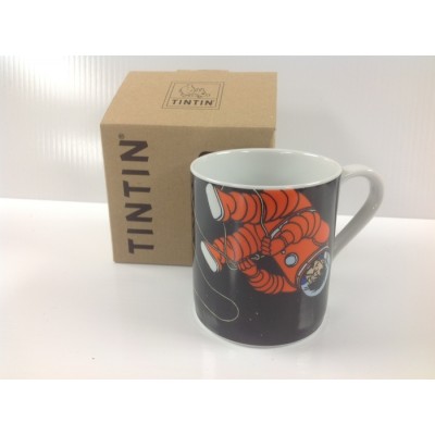 Tasse Tintin et Haddock Lune