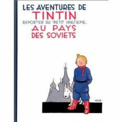 Affiche Tintin au pays des Soviets