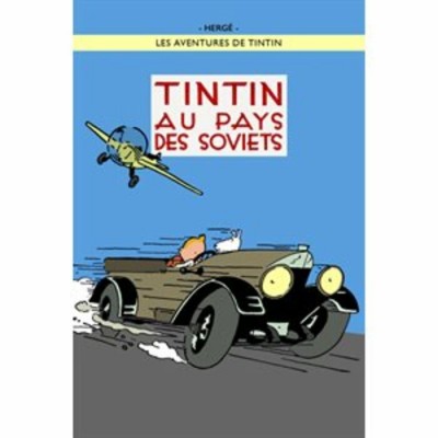 Affiche Tintin au pays des Soviets - Édition...